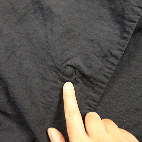 OSKA Jacket Women’s Size 1 Navy Blue Asymmetric Snap Front Minimalist - Picture 8 of 13